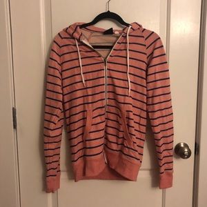 BDG Striped Hoodie